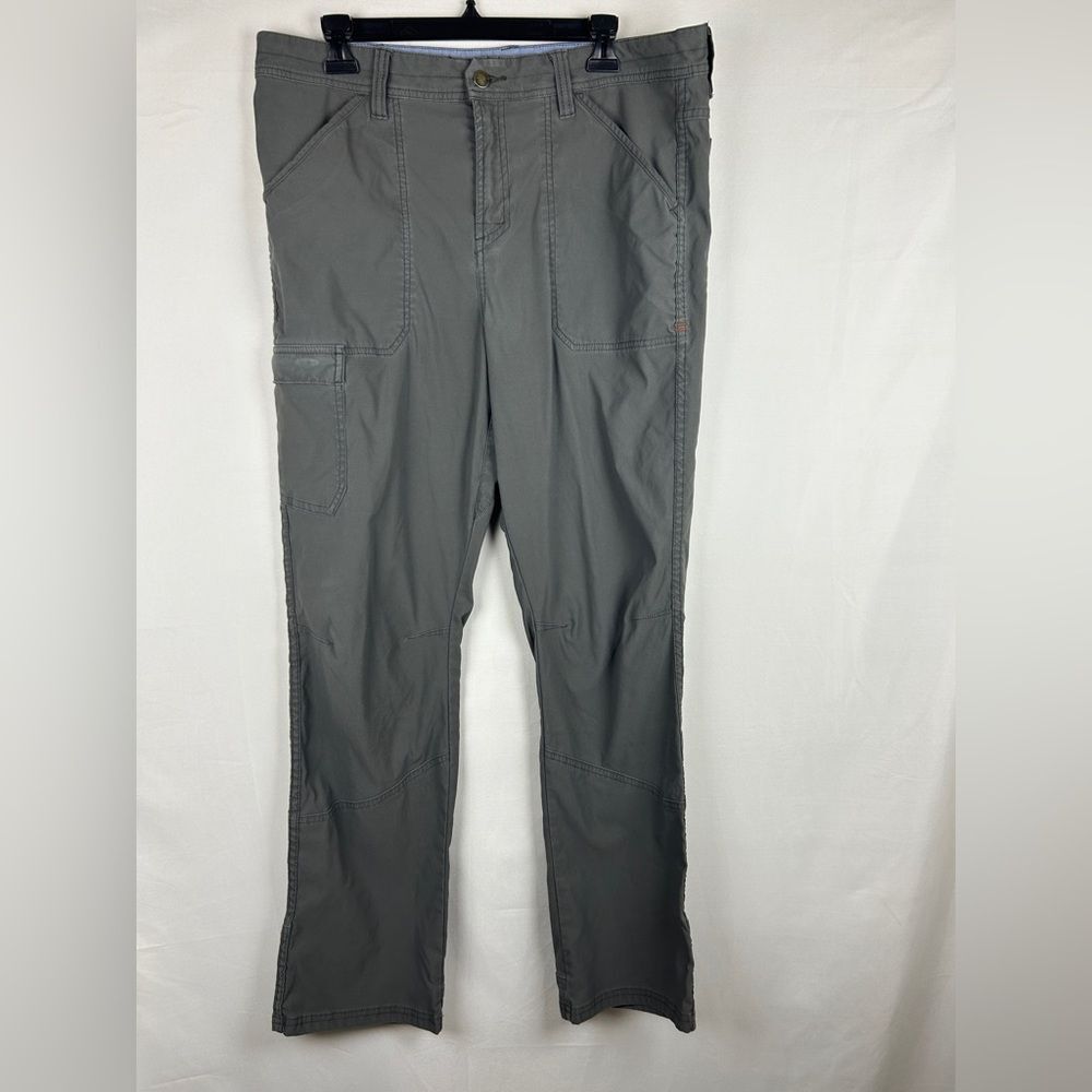 Toad&Co Gray Cargo Pants barrow Performance Wear outdoor 36